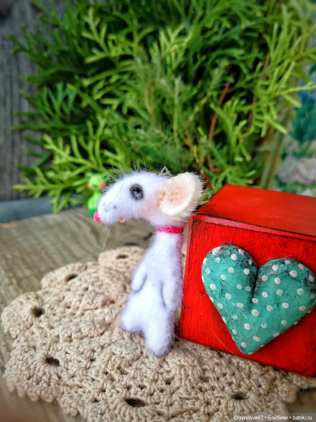 Ёжик с мышкой — Авторские игрушки (фото 5)