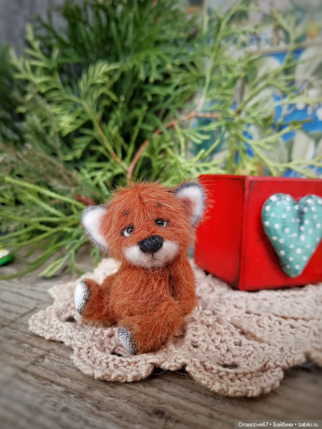 Лис цыплёнок — Авторские игрушки (фото 5)