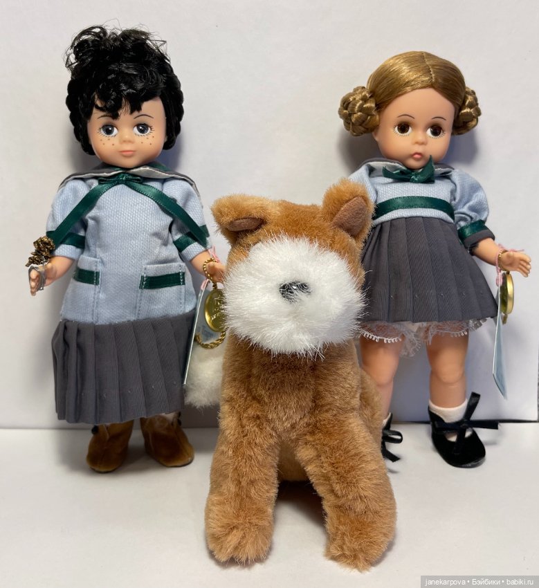 Марта и Гретл с собачкой от Мадам Александр