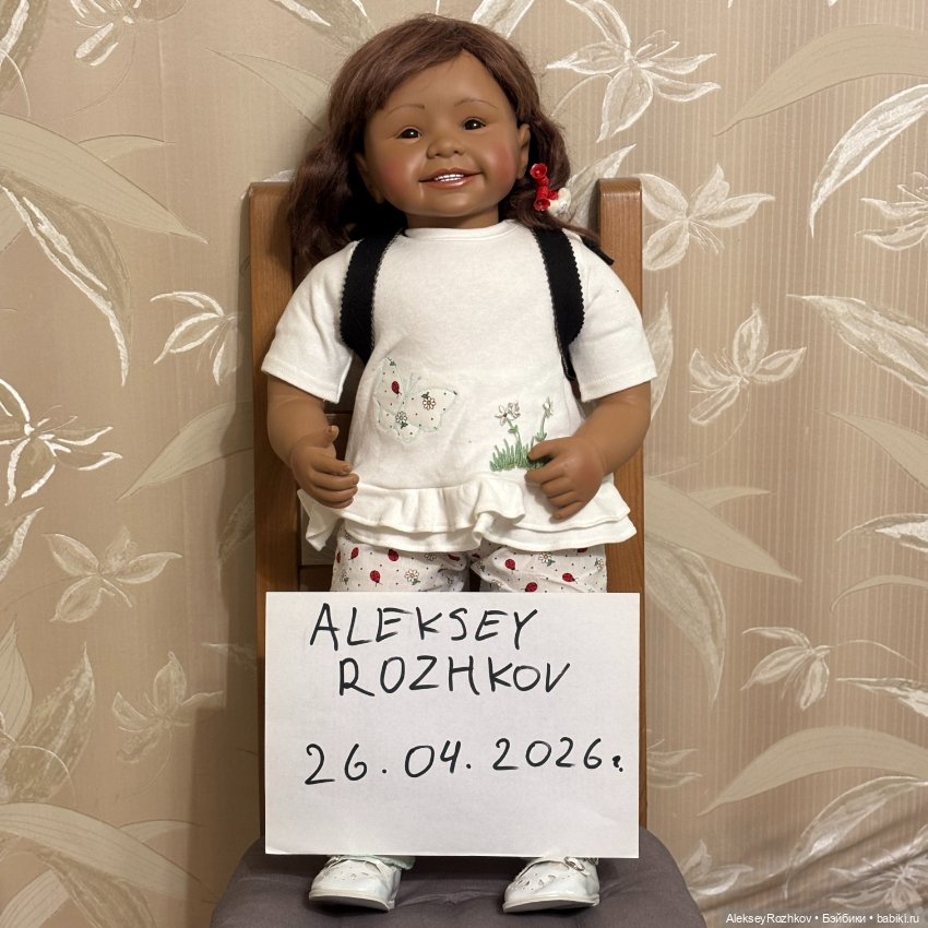 Коллекционная кукла от Brigitte Leman (фото 8)