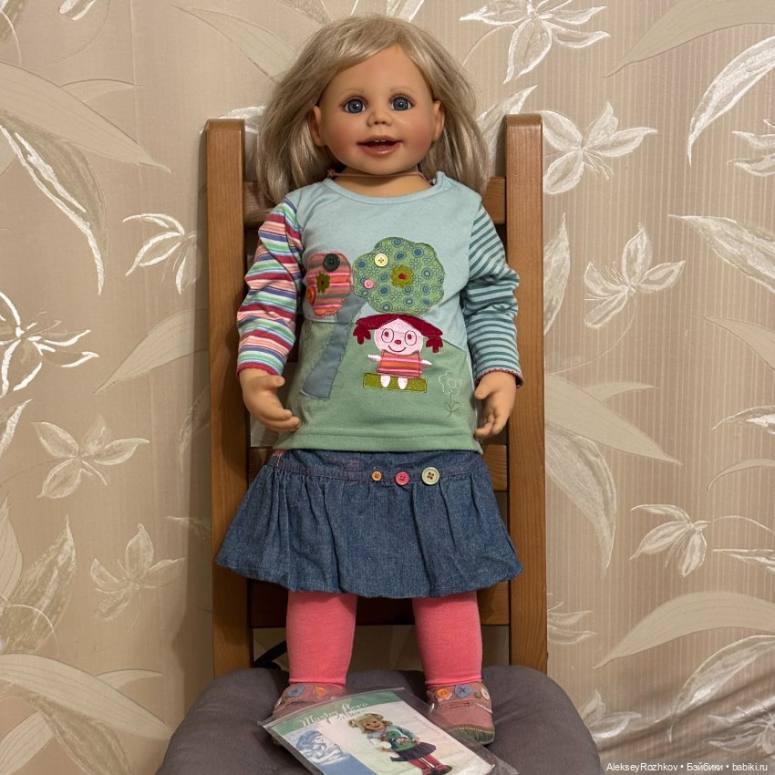 Коллекционная виниловая кукла от Gerlinde Feser