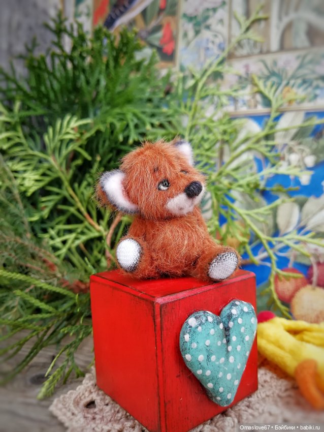 Лис цыплёнок — Авторские игрушки (фото 7)