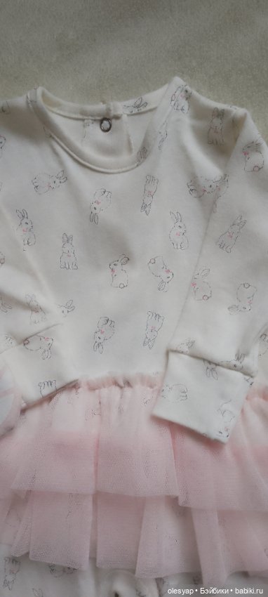 Слип зайка и пинетки баллерина (фото 4)