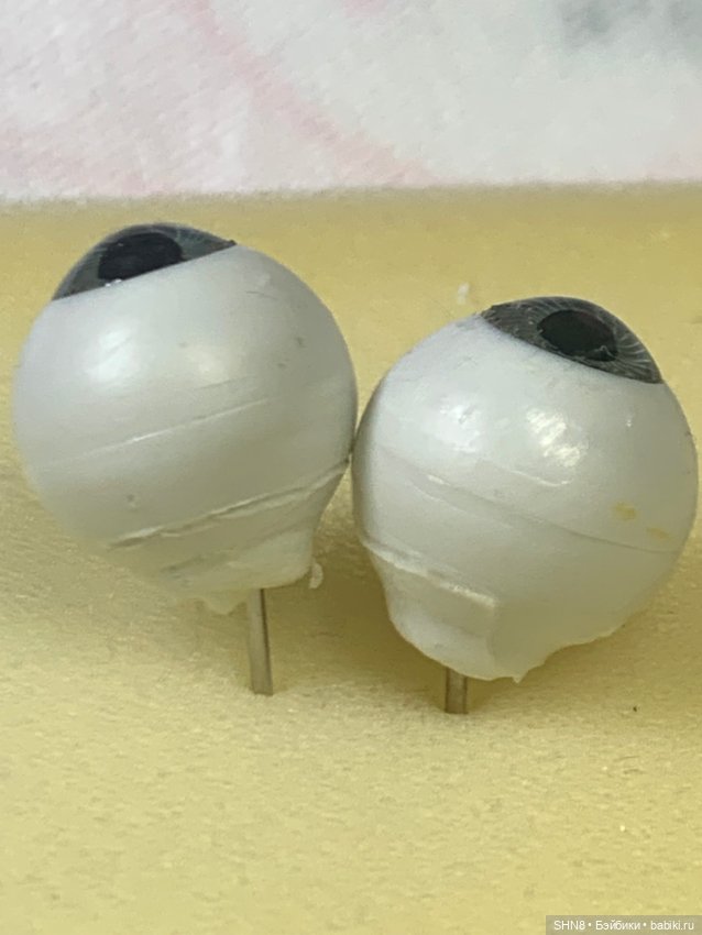 Глаза Готц родные 18 мм серые (фото 4)