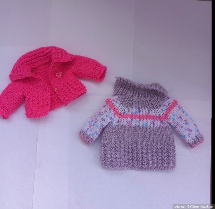 Вязанная одежда для кукол (фото 2)