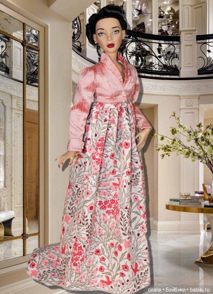 Выкройка PDF / в натуральную величину / платье в стиле Ампир для куклы 40 см (фото 2)