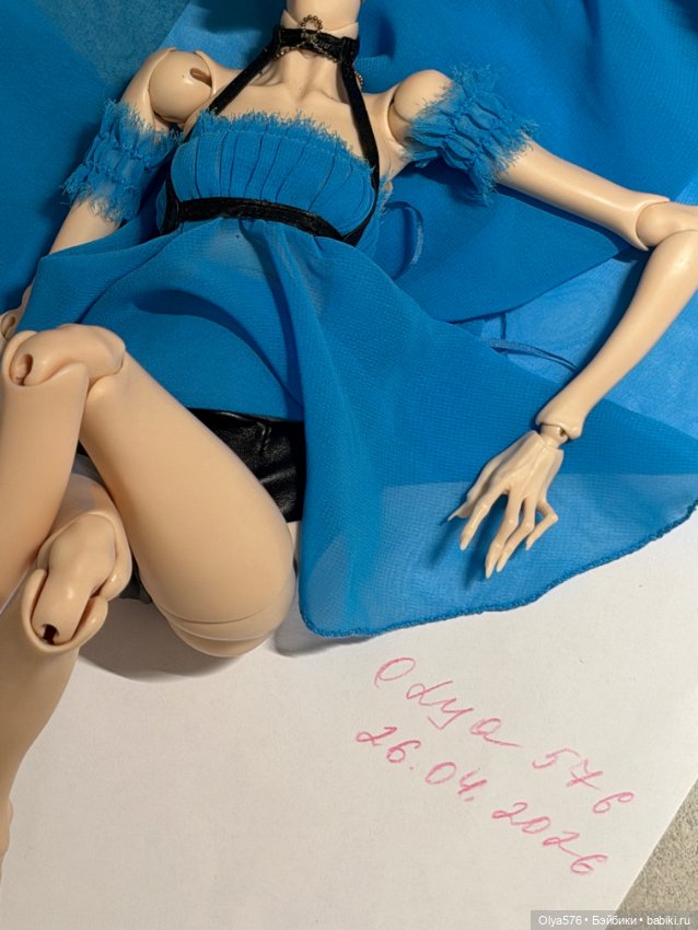 Комплект платье + кожаные трусики для Химеры, Паши мини (фото 2)