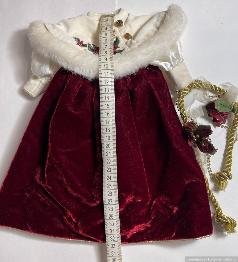 Платье для куклы — Одежда для кукол (фото 2)