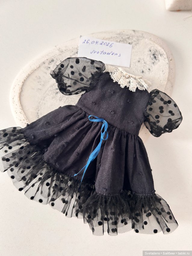 Платье для куклы — Одежда для BJD (фото 4)