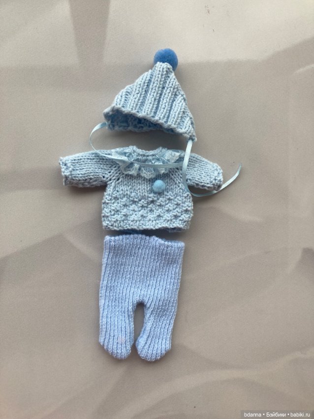Вязанная одежда для кукол (фото 3)
