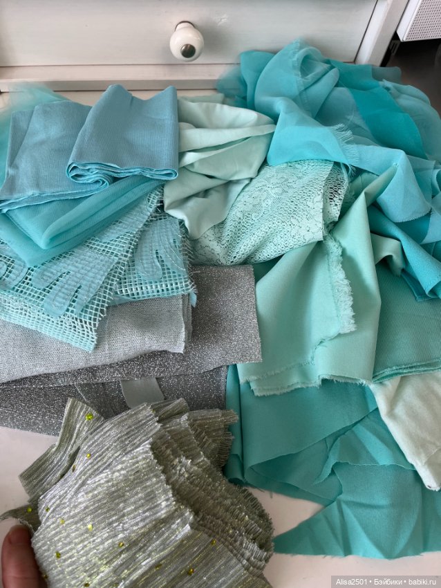 Лот разных тканей — Ткани (фото 3)