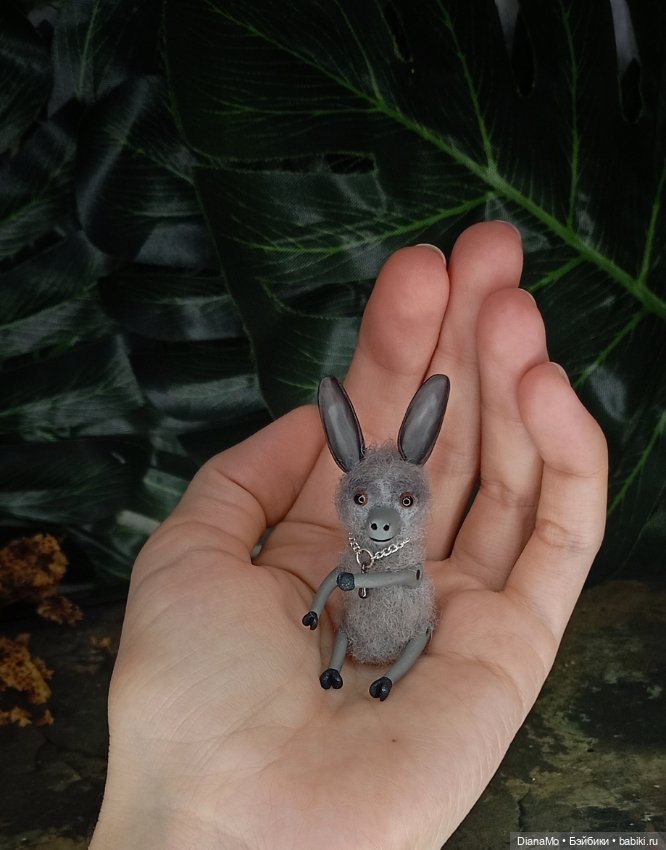 Ослик — Авторские игрушки