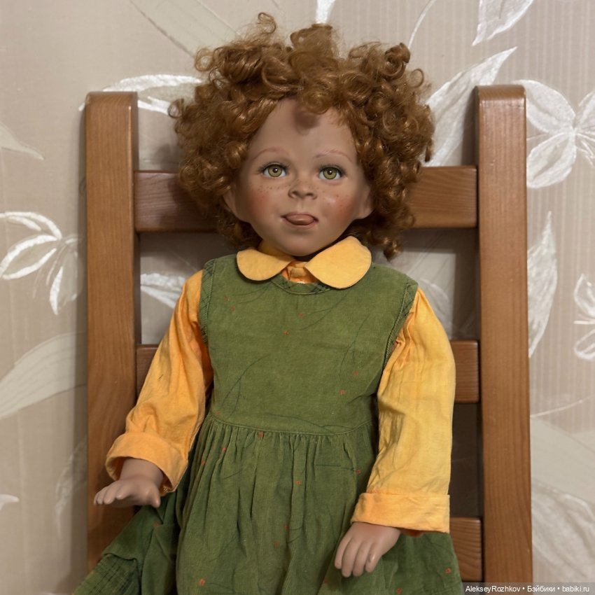 Коллекционная фарфоровая кукла от Groble-Schmidt (фото 2)