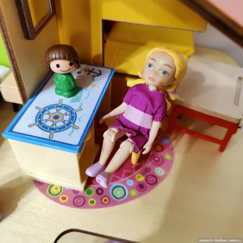 Кукольный дом от французской компании Djесо (фото 6)