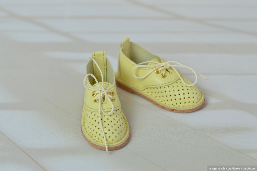 Летние ботиночки "Оксфорды" для кукол Руби Ред (фото 4)