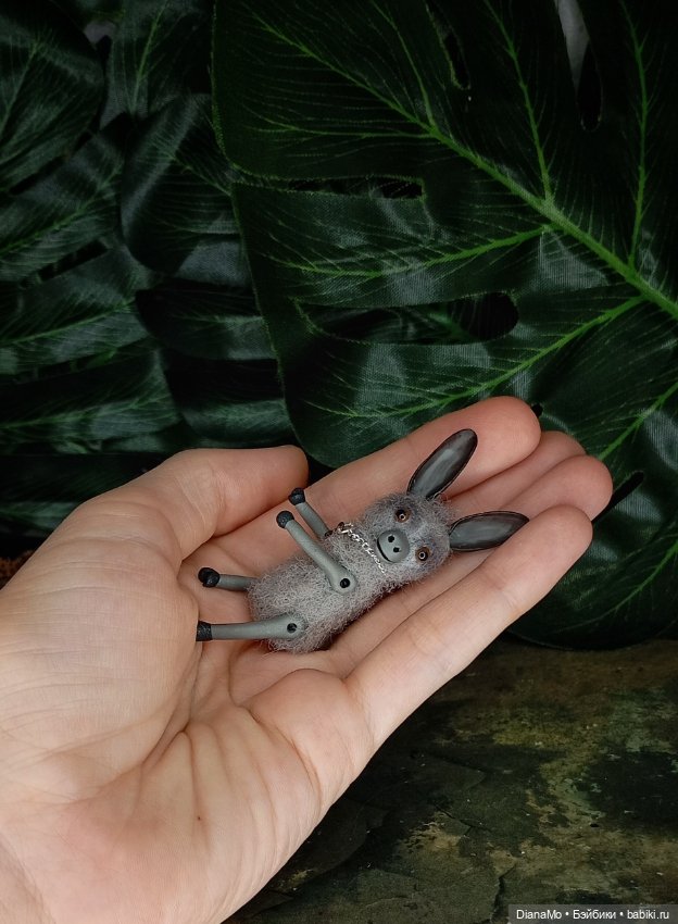 Ослик — Авторские игрушки (фото 2)