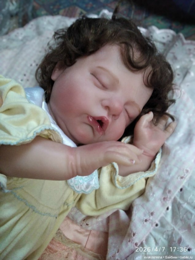 Кукла игровой реборн, по мотивам молда Ruby от Cassie Braсe,53 см (фото 6)