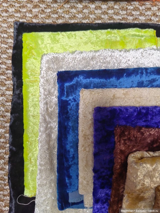 Плюш для мишек Тедди — Ткани (фото 8)