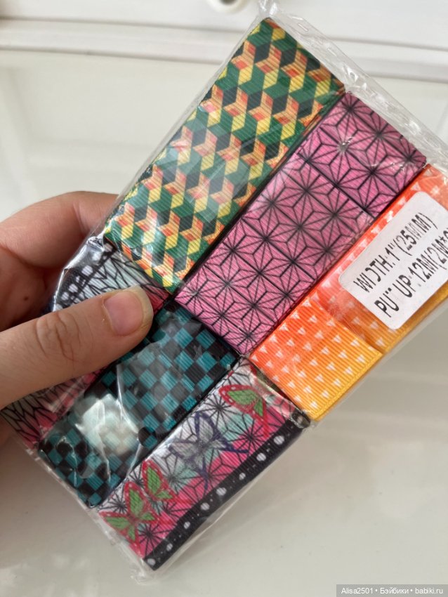 Рапсовые ленты лотом — Другие инструменты для кукол (фото 3)