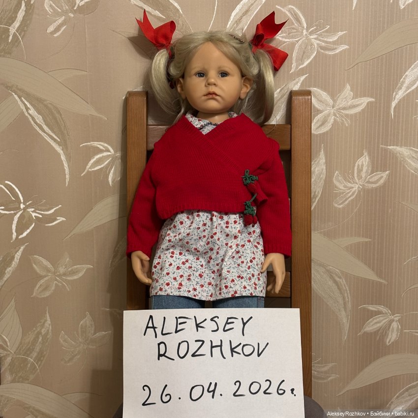 Коллекционная кукла от Hildegard Gunzel (фото 7)