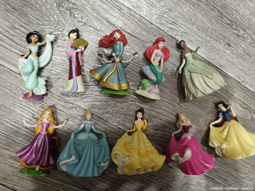 Коллекционные фигурки принцессы Дисней