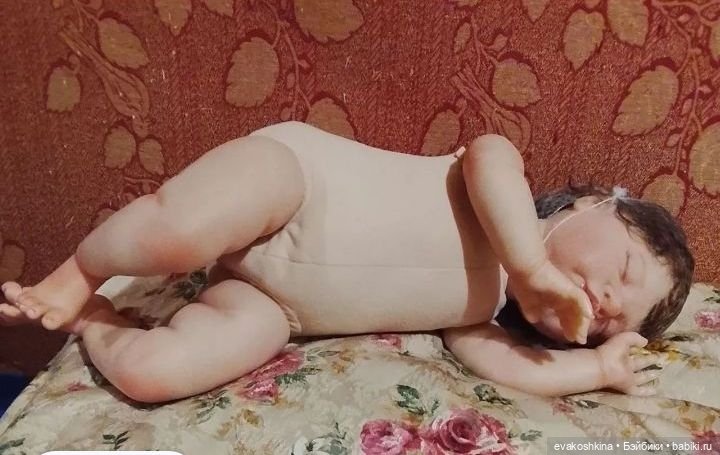 Кукла игровой реборн, по мотивам молда Ruby от Cassie Braсe,53 см (фото 8)