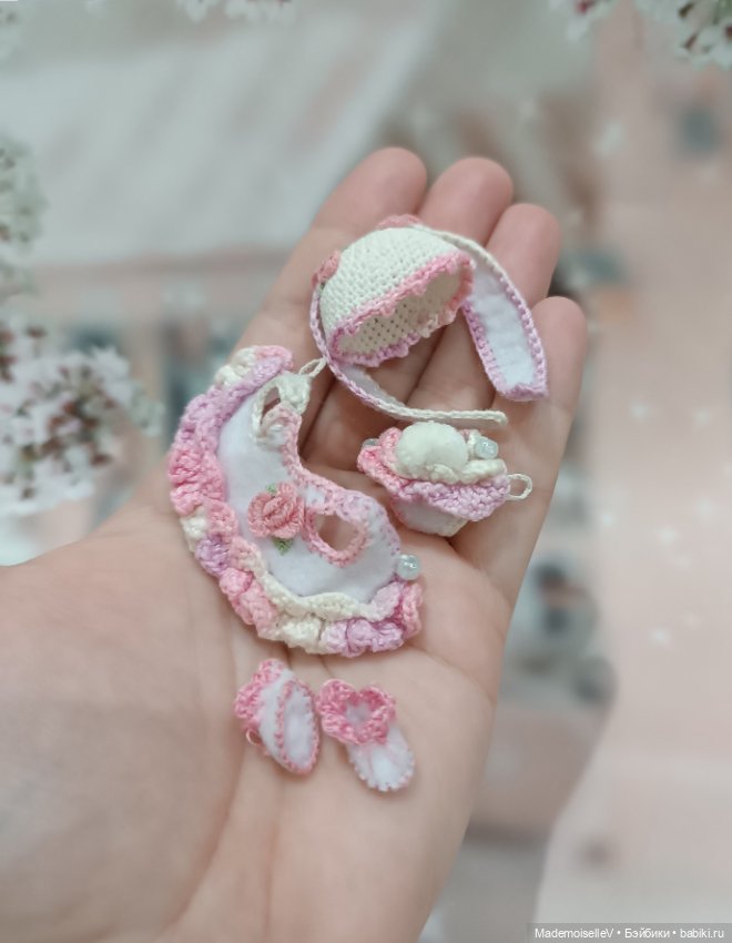 Костюм "Зайка-зефирка" — Одежда для кукол (фото 7)