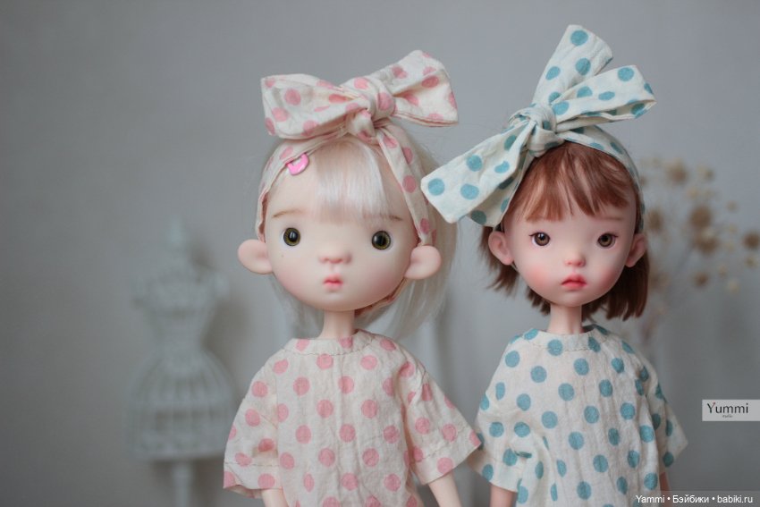 Платья оверсайз для Блайз на теле обитсу 22, azone xs, ландуду, бёрди (фото 2)