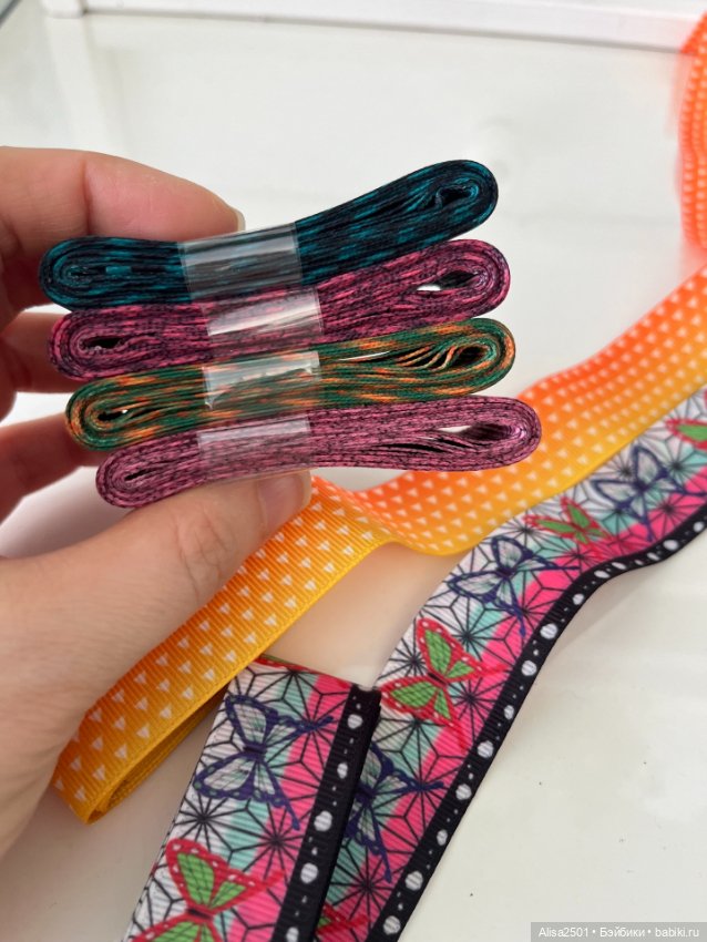 Рапсовые ленты лотом — Другие инструменты для кукол