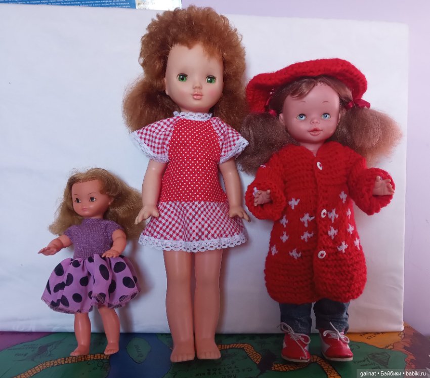 Лот винтажных кукол — Винтажные куклы и игрушки детства