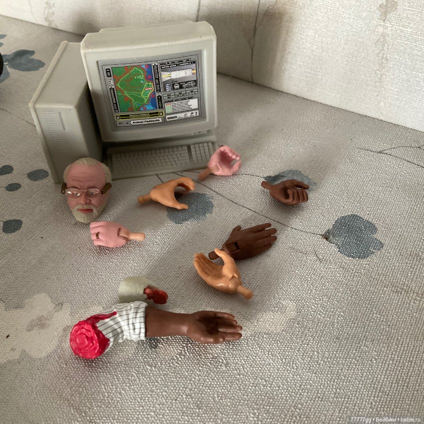 Герои Юрского парка — Игровые куклы