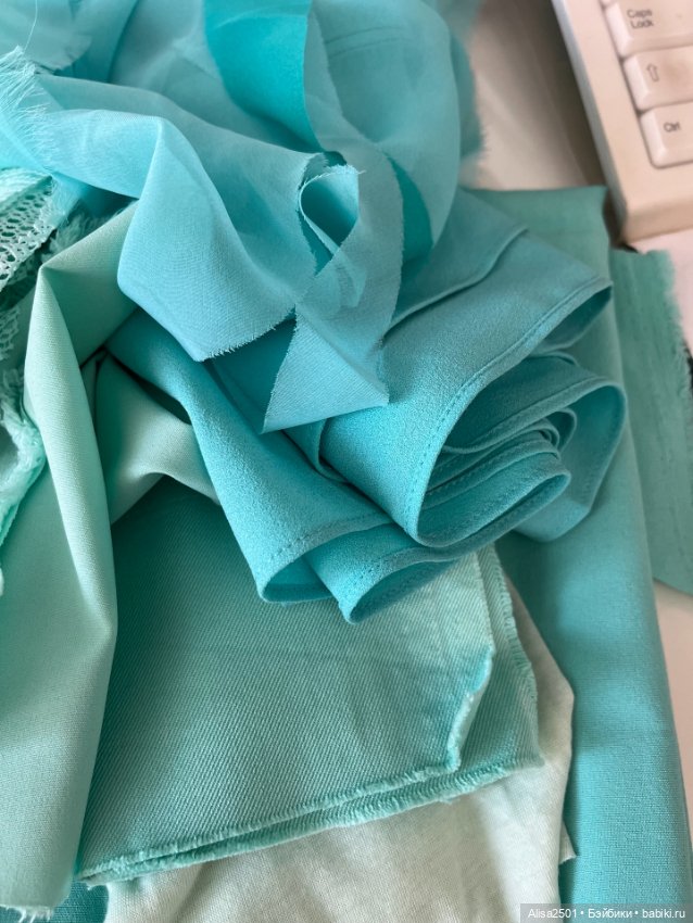 Лот разных тканей — Ткани (фото 7)