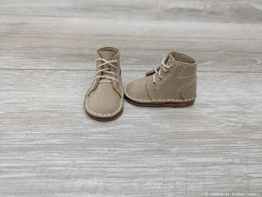 Ботинки для кукол руби ред 31 см. (4,7 х 2,0 см) (фото 3)