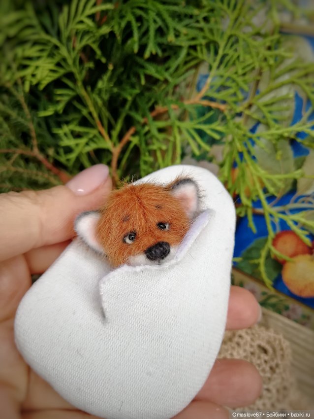 Лис цыплёнок — Авторские игрушки (фото 2)