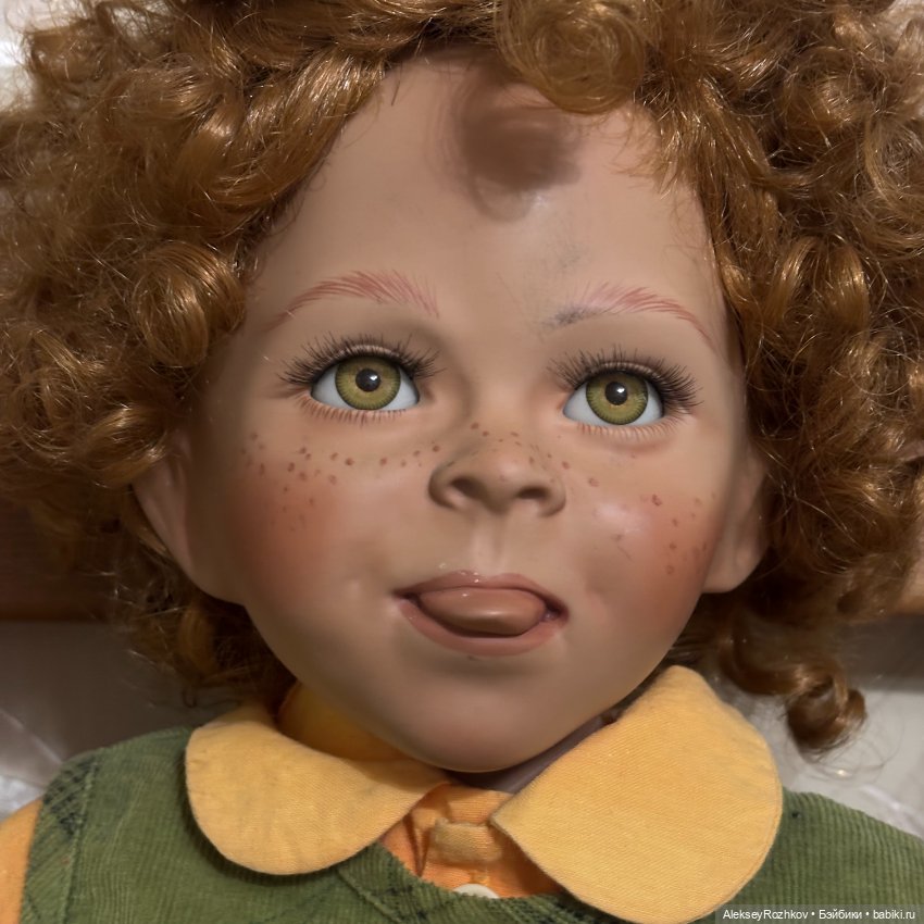 Коллекционная фарфоровая кукла от Groble-Schmidt (фото 3)