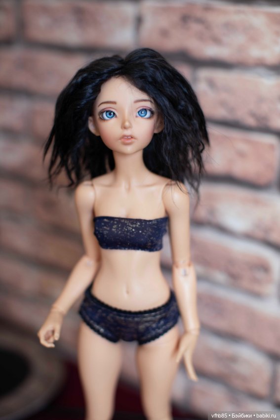 Продам паричок из козочки на шкурке для минифи (minifee), DIM doll, Doll Chateau. 16,5-18,0 см