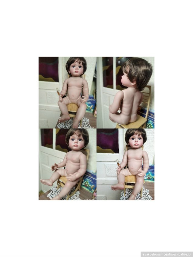 Игровой реборн ООАК по мотивам молда Тутти (фото 8)