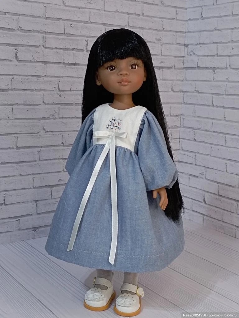 Платье для кукол Паола Рейна 32-34 см