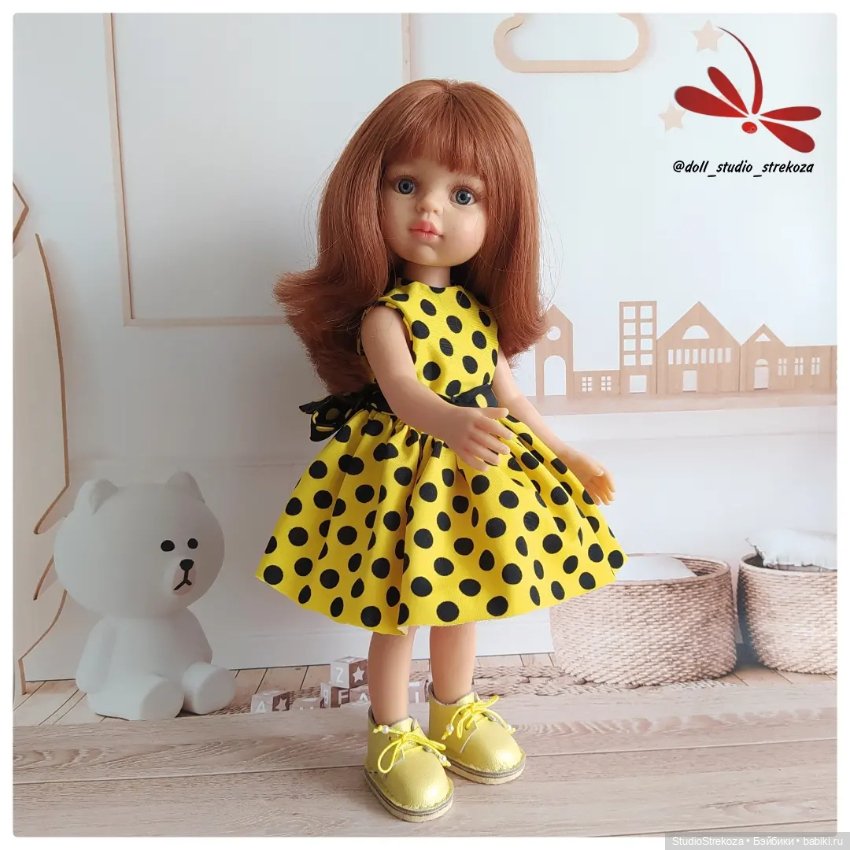 Ботинки для куклы Паола Рейна (фото 2)