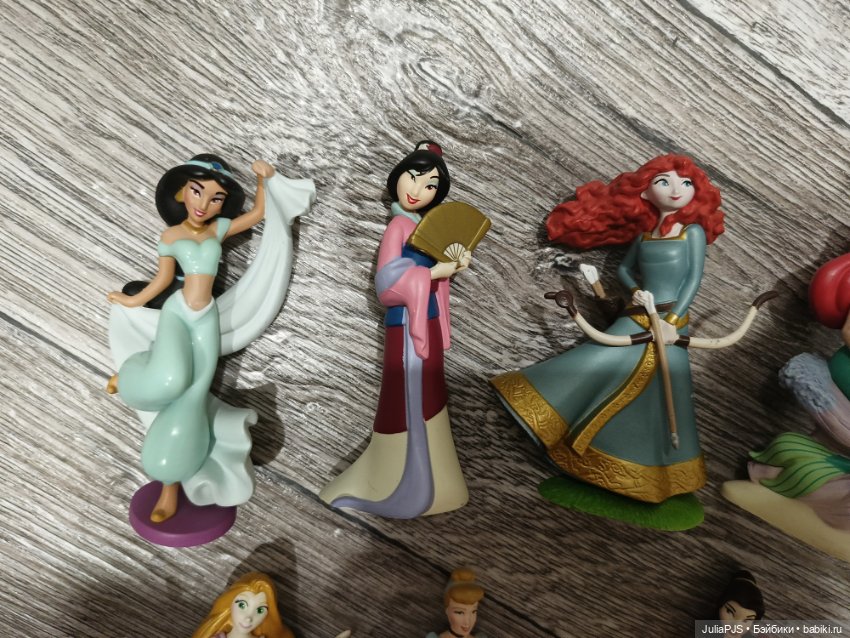 Коллекционные фигурки принцессы Дисней (фото 2)