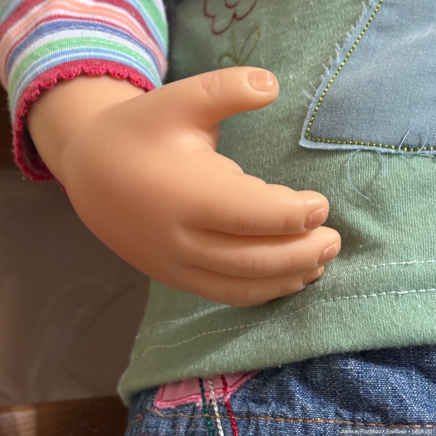 Коллекционная виниловая кукла от Gerlinde Feser (фото 5)