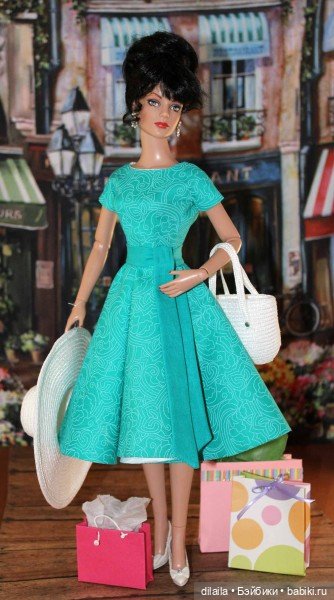 Выкройка PDF в натуральную величину / платье для куклы Тайлер Тоннер 40 см (фото 6)