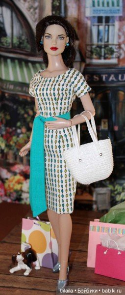 Выкройка PDF в натуральную величину / платье для куклы Тайлер Тоннер 40 см (фото 3)