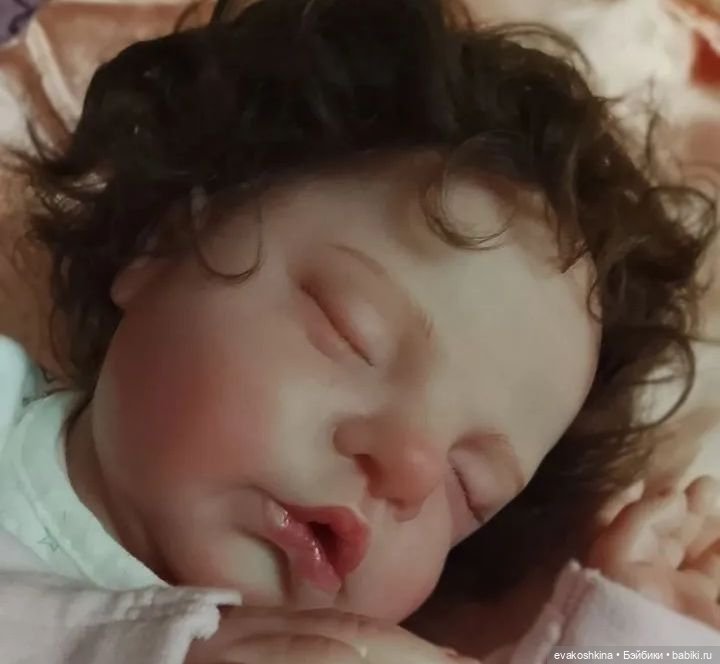 Кукла игровой реборн, по мотивам молда Ruby от Cassie Braсe,53 см (фото 4)