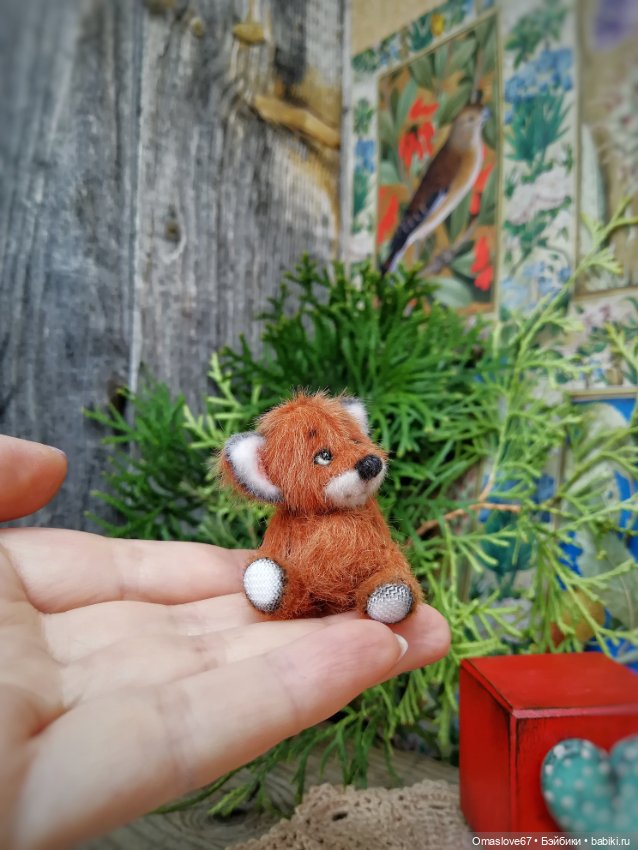Лис цыплёнок — Авторские игрушки (фото 6)