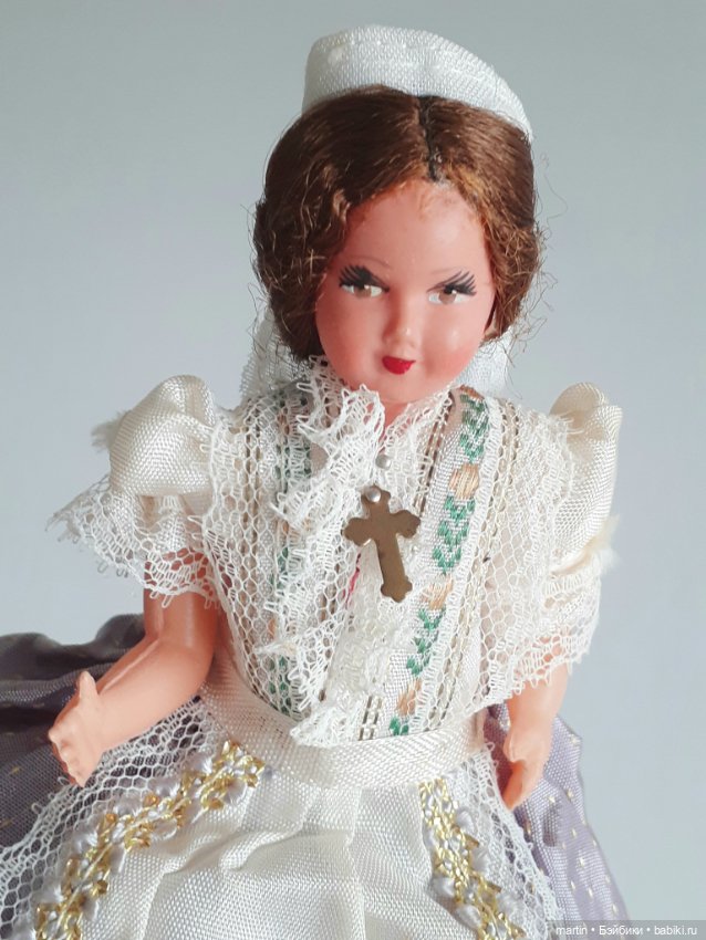 Кукла Petitcollin.Франция.Целлулоид (фото 6)