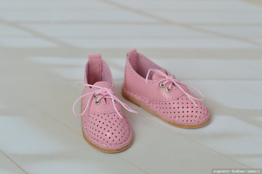 Летние ботиночки "Оксфорды" для кукол Руби Ред (фото 3)