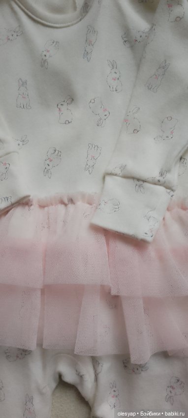 Слип зайка и пинетки баллерина (фото 3)