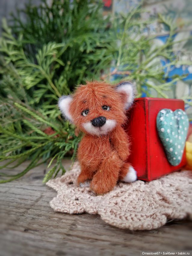 Лис цыплёнок — Авторские игрушки (фото 4)