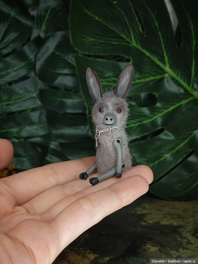 Ослик — Авторские игрушки (фото 3)